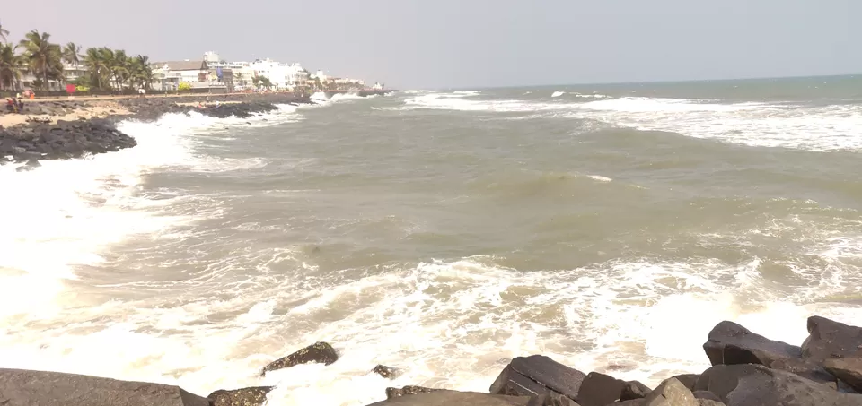 Photo of Rock Beach, White Town, Pondicherry, Puducherry, India by shyam sampat