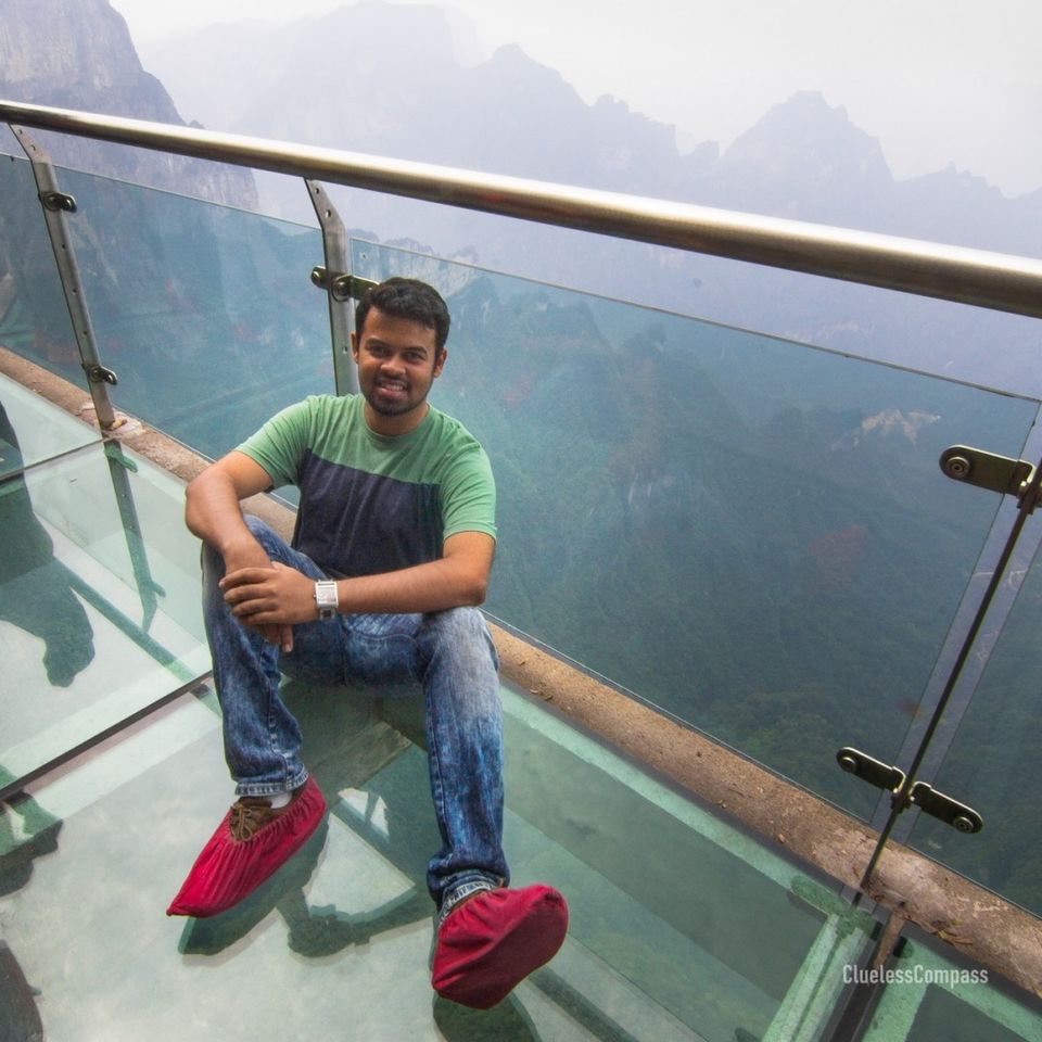 Photo of TIANMEN MOUNTAIN by Goutham & Thara