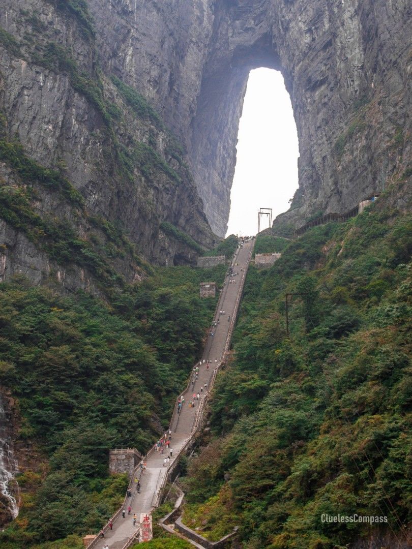 Photo of TIANMEN MOUNTAIN by Goutham & Thara