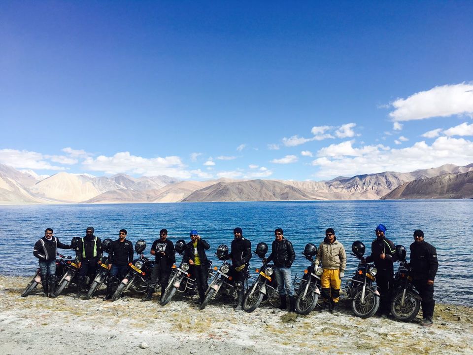 Photo of Pangong Lake by Hiren Patel