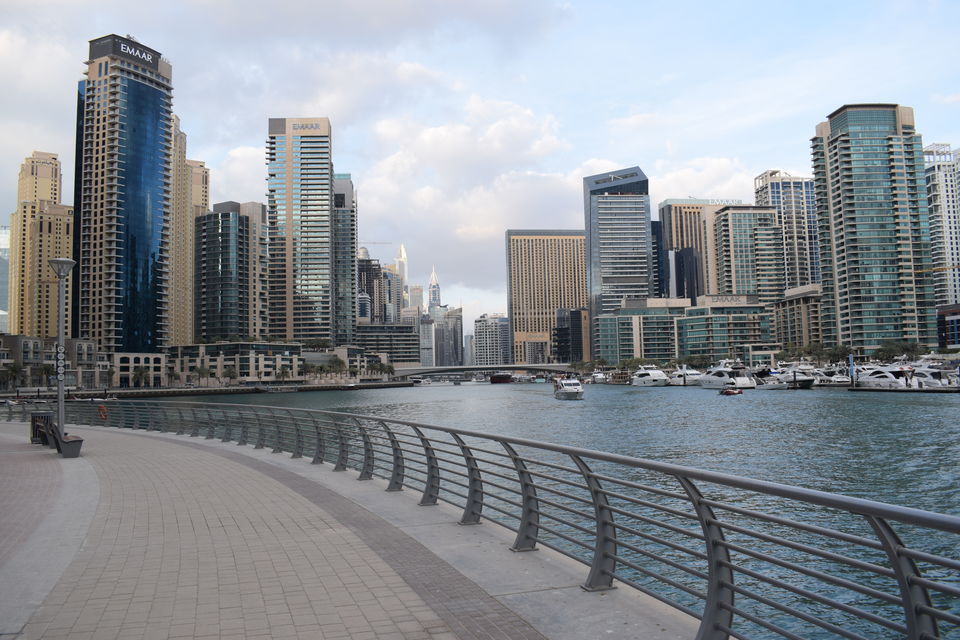 Photo of Dubai Marina Walk - Emaar - Dubai - United Arab Emirates by Shruthi