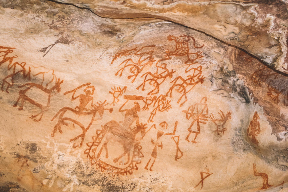 Photo of Bhimbetka rock shelters, Bhojpur Raisen, Madhya Pradesh, India by Rohit Prajapati (Aaric)