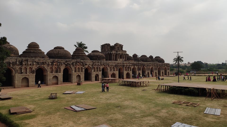 Photo of Elephant's Stables, Hampi, Karnataka, India by Omkar Kulkarni