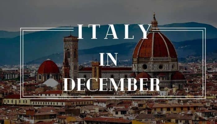 places to visit in italy december