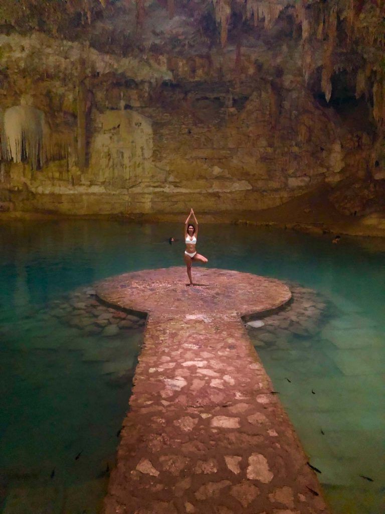 Photo of Cenote San Lorenzo Oxman, Yucatan, Mexico by Shraddha