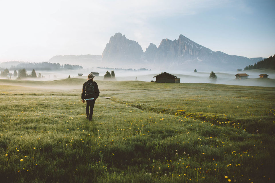 Photo of Alpe di Siusi, Sëlva, Province of Bolzano - South Tyrol, Italy by Giulia Woergartner
