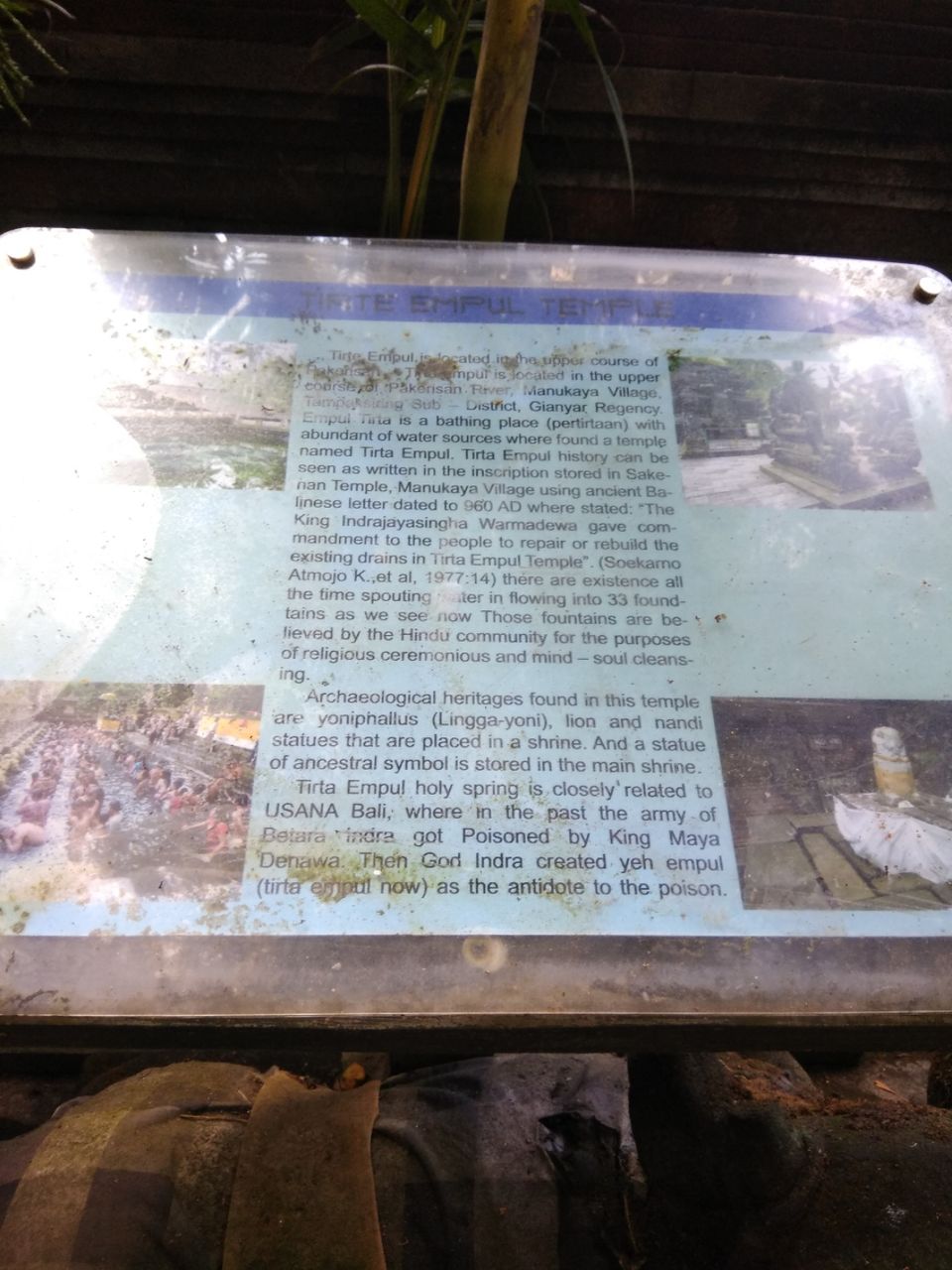 Photo of Tirta Empul Temple, Jalan Tampaksiring, Manukaya, Gianyar, Bali, Indonesia by Ratan Tatikonda