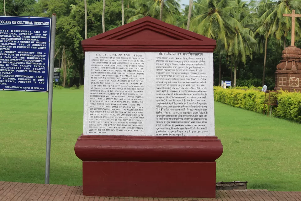 Photo of Basilica of Bom Jesus, Old Goa Road, Bainguinim, Goa 403402, India by Monali Monalisa