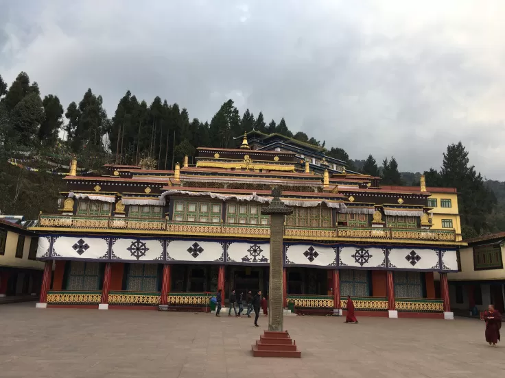 Photo of Rumtek Monastery, Sikkim, India by Monali Monalisa