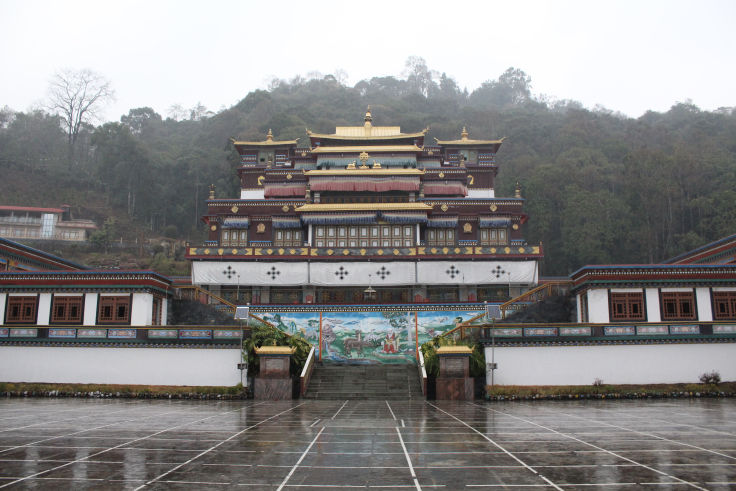 Photo of Lingdum Monastery, Lingdum, Sikkim, India by Monali Monalisa