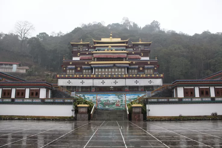 Photo of Lingdum Monastery, Lingdum, Sikkim, India by Monali Monalisa