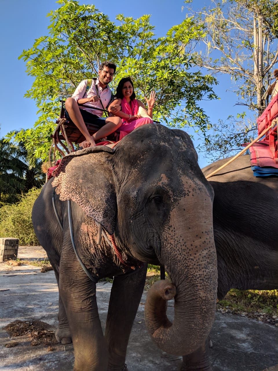 Photo of Elephant trekking, Ko Lanta Yai, Ko Lanta District, Krabi, Thailand by Anvita Shukla