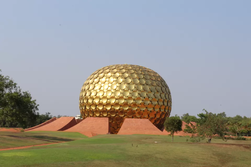 Photo of Auroville Matrimandir, Auroville, Bommayapalayam, Tamil Nadu, India by Swati Soni