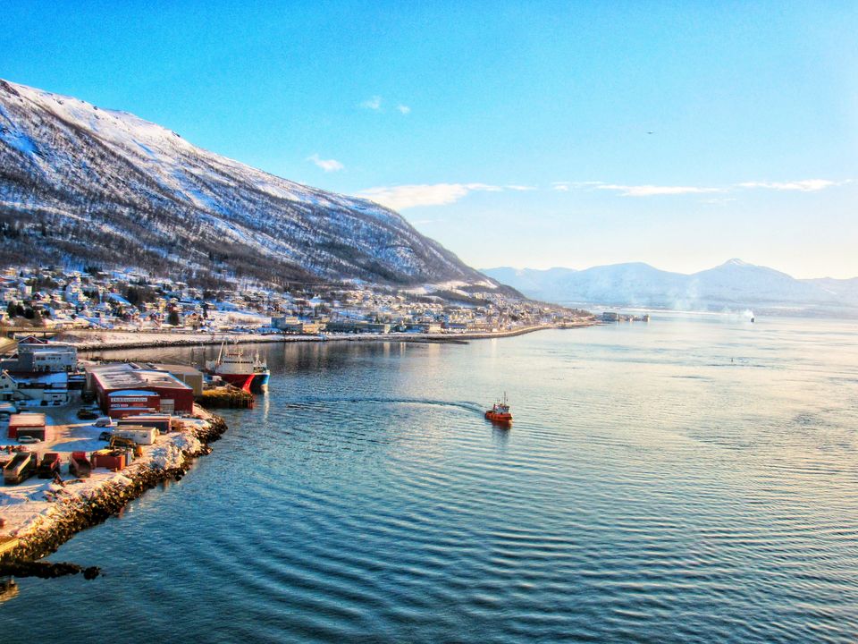 Photo of Tromsø Bridge Tromsøbrua, Bruvegen, Tromsø, Norway by Manali