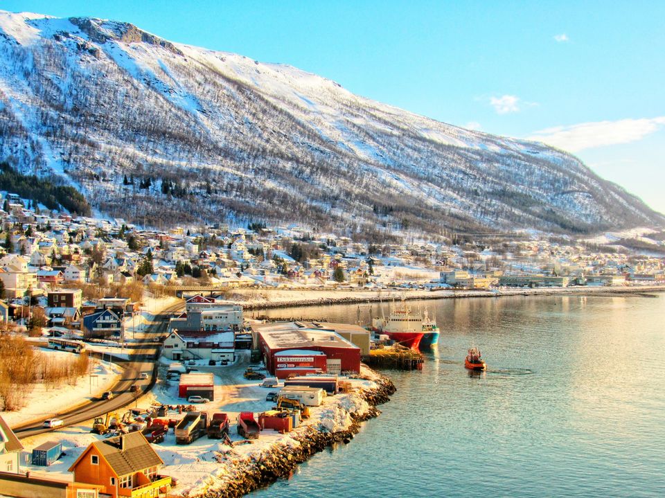 Photo of Tromsø Bridge Tromsøbrua, Bruvegen, Tromsø, Norway by Manali