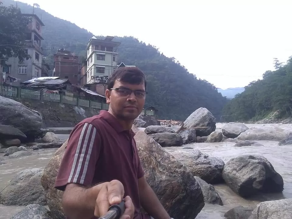 Photo of My first date with river Tista by Lal Babu Lalit