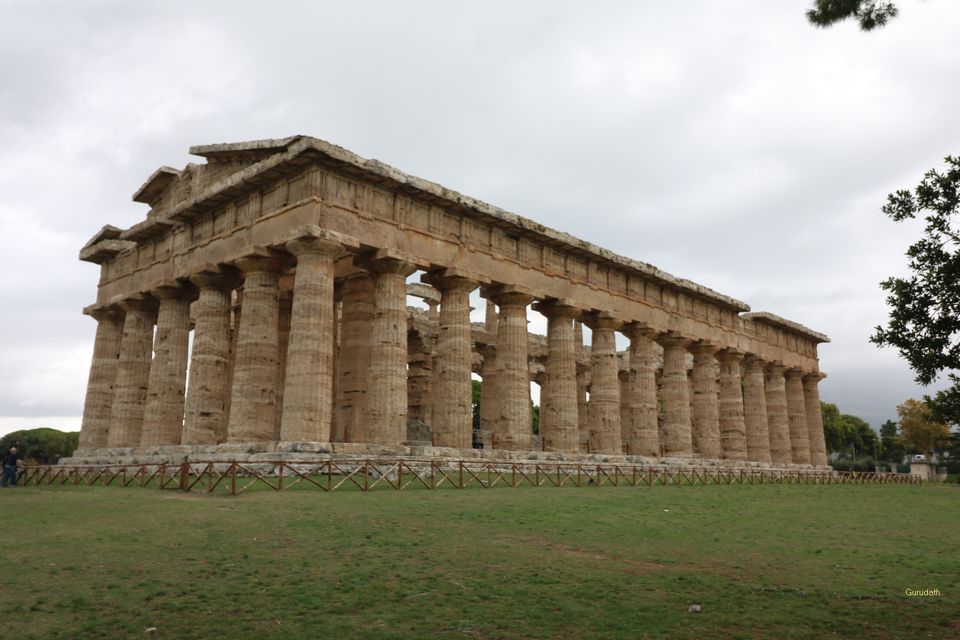 Photo of Archaeological Park of Paestum, Via Magna Graecia, Paestum, SA, Italy by Gurudath