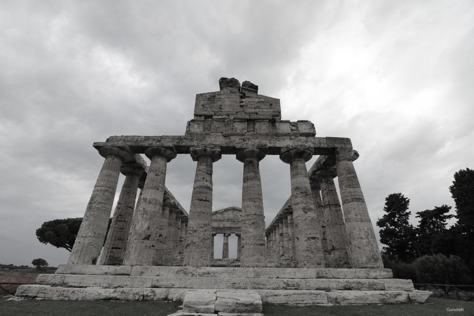 Photo of Archaeological Park of Paestum, Via Magna Graecia, Paestum, SA, Italy by Gurudath