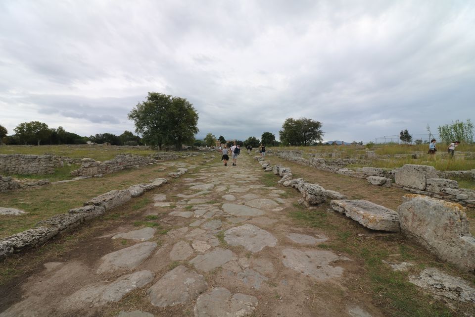 Photo of Archaeological Park of Paestum, Via Magna Graecia, Paestum, SA, Italy by Gurudath