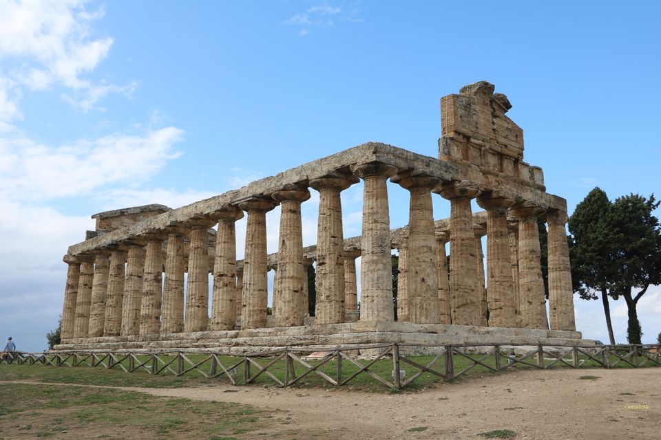 Photo of Archaeological Park of Paestum, Via Magna Graecia, Paestum, SA, Italy by Gurudath