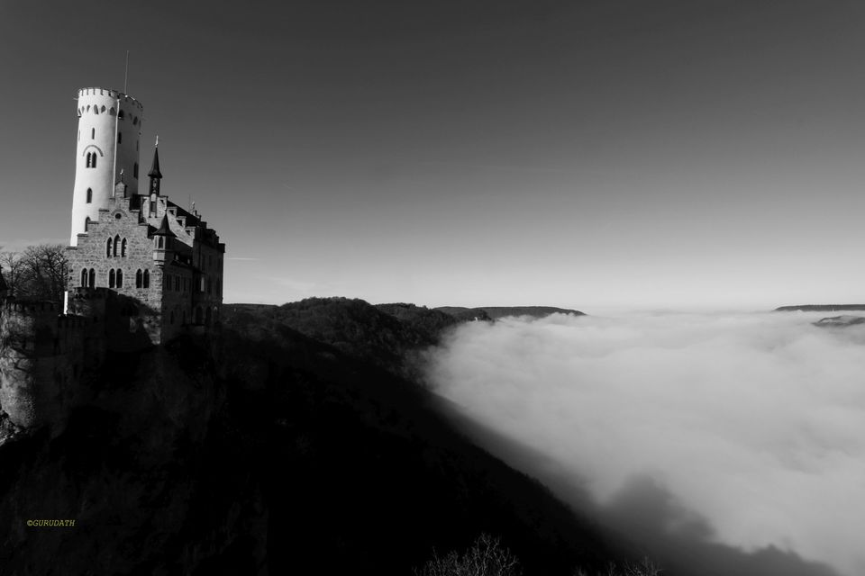 Photo of Lichtenstein Castle, Schloß Lichtenstein, Lichtenstein, Germany by Gurudath