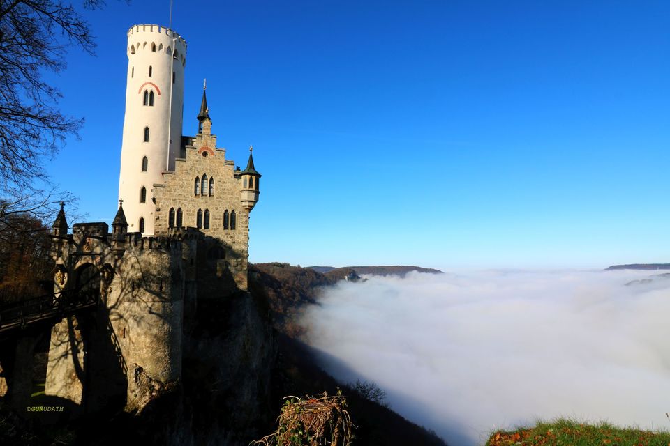 Photo of Lichtenstein Castle, Schloß Lichtenstein, Lichtenstein, Germany by Gurudath