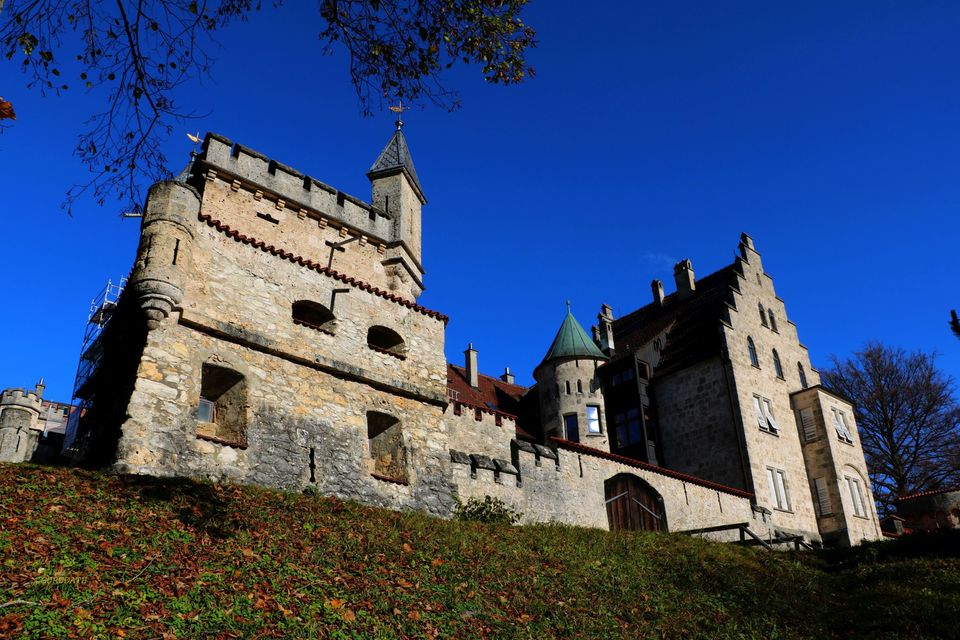 Photo of Lichtenstein Castle, Schloß Lichtenstein, Lichtenstein, Germany by Gurudath
