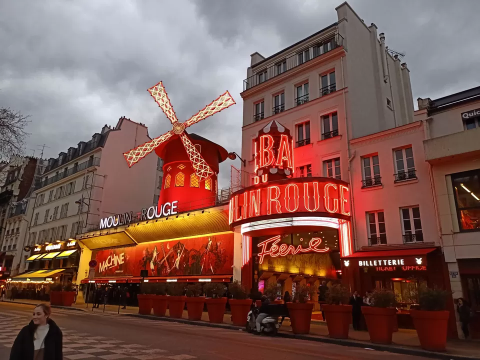 Photo of Moulin Rouge, Boulevard de Clichy, Paris, France by hungry_travel_lovers