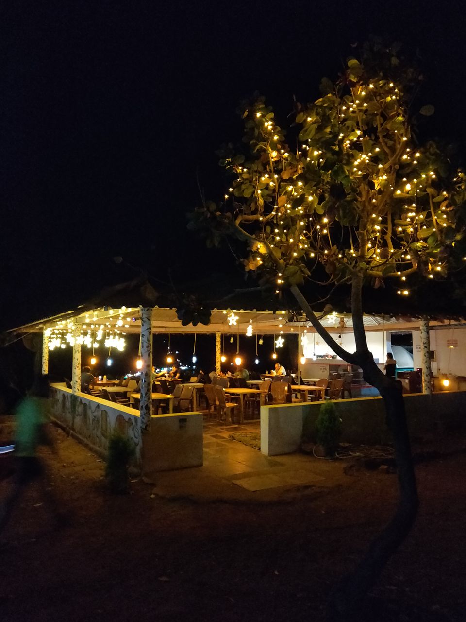 Photo of White Elephant Restaurant & Cottages, Kudle Beach Road, Dandebagh, Gokarna, Karnataka, India by Jyotsna Katiyar