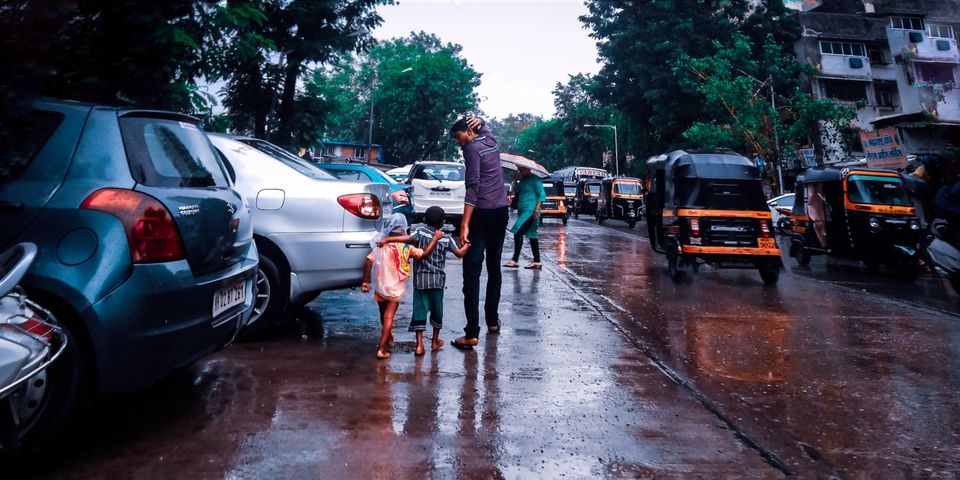 Photo of Mumbai ki Barish by Indian tourist