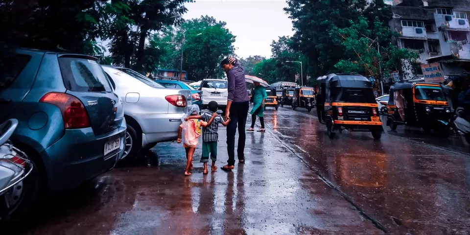 Photo of Mumbai ki Barish by Indian tourist