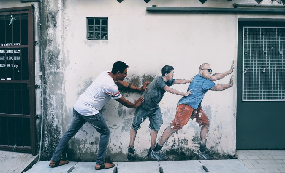 Photo of Hunting of Street arts in Georgetown, Malaysia. by Debanjali Sajal