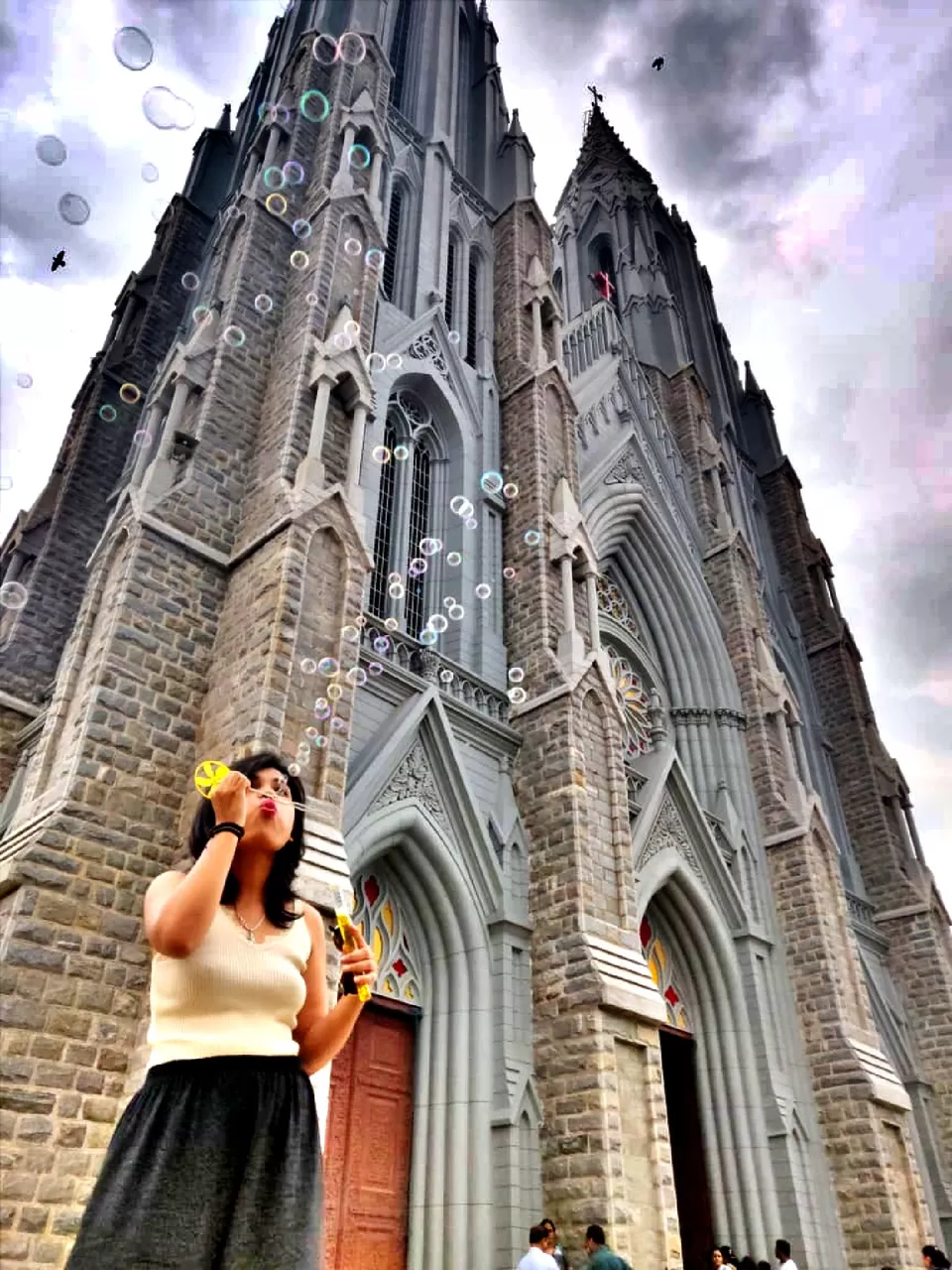 Photo of St. Philomena's Cathedral, Mysore, Earangere, Lourdu Nagar, Mandi Mohalla, Mysuru, Karnataka, India by Nidhi Saini