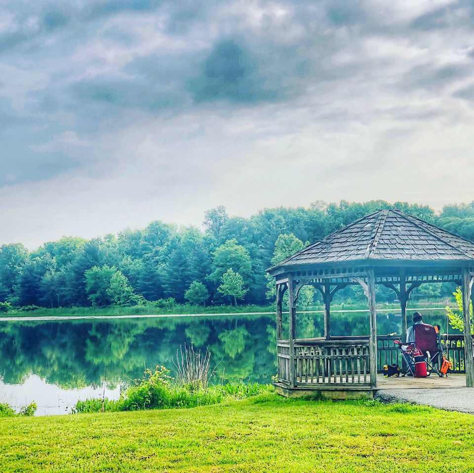 Photo of Lake Artemesia, College Park, MD, USA by Saimyata Bailung