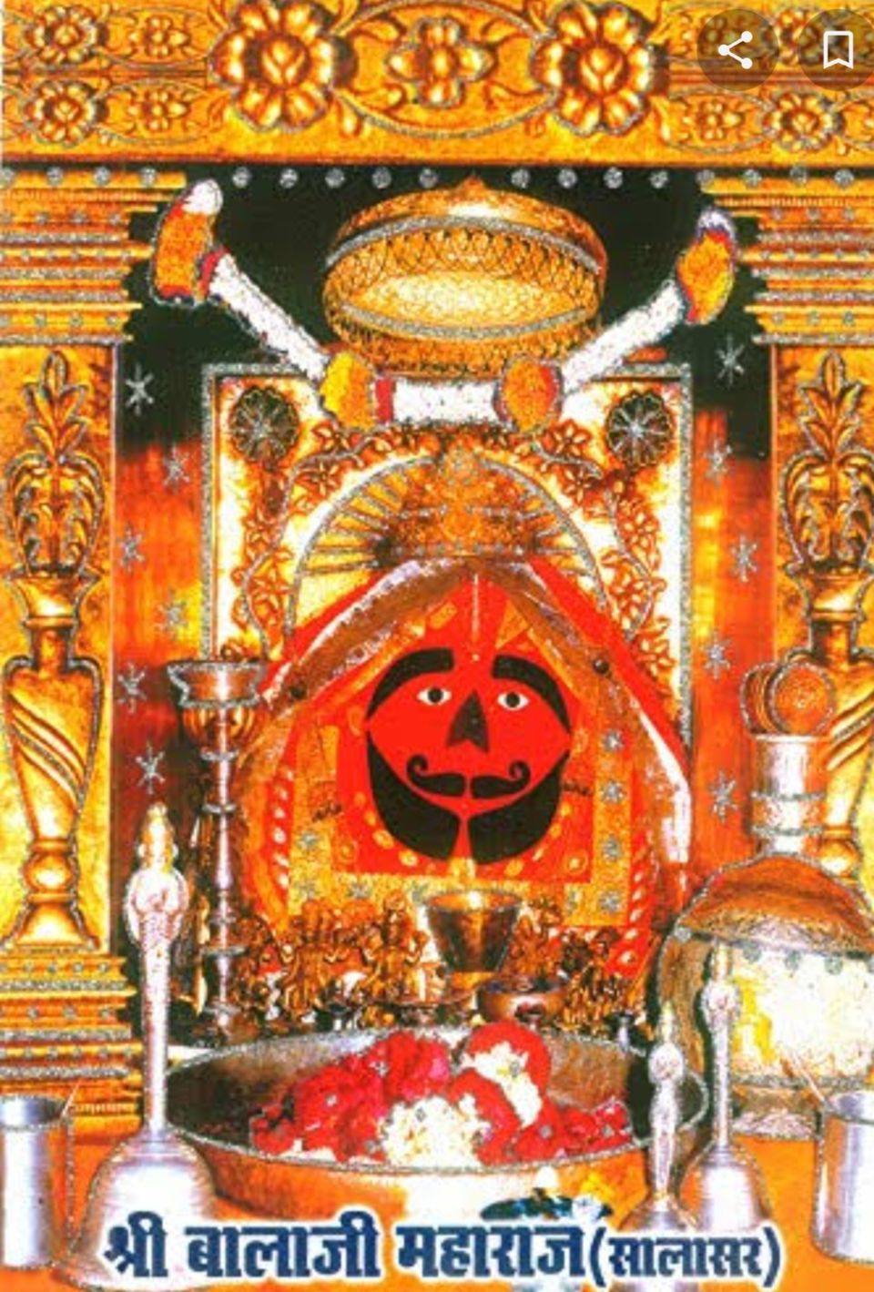 Photo of मुसलमान कारीगर द्वारा निर्मित दाढ़ी मूंछ वाले बालाजी मंदिर को आखिर इतनी मान्यता क्यों है। by Lucky Goyal