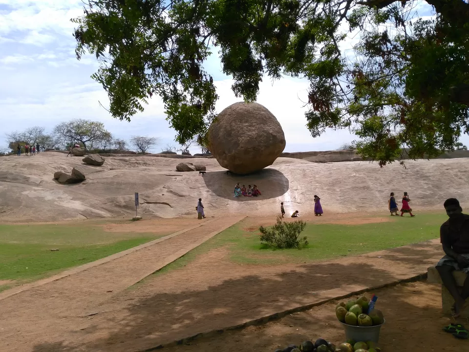 Photo of Krishna's Butter Ball, East Raja Street, Mahabalipuram, Tamil Nadu, India by Shiwani Kumar