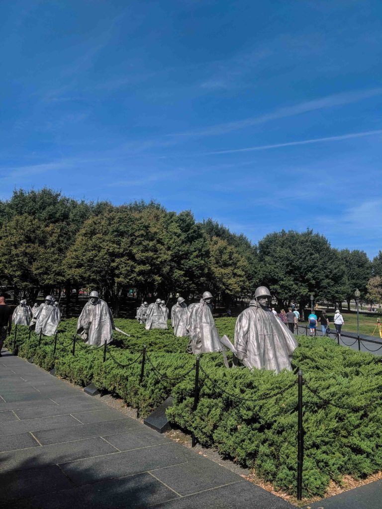 Photo of Korean War Veterans Memorial, Ohio Drive Southwest, Washington, DC, USA by Isha Saxena