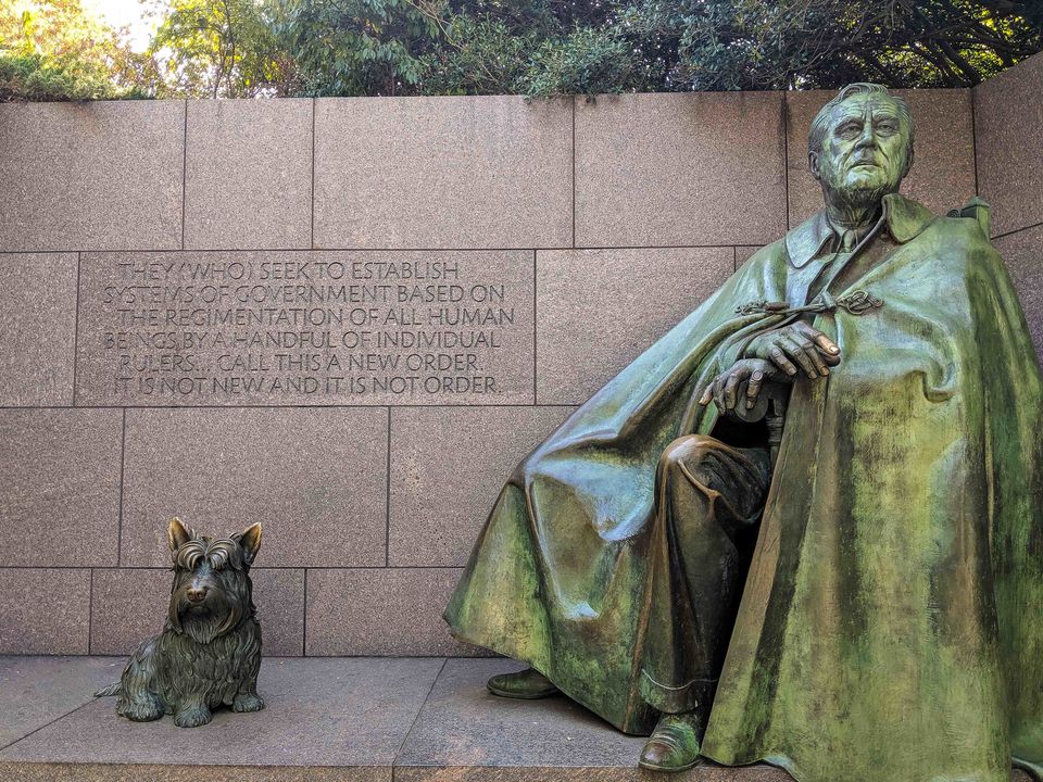 Photo of Franklin Delano Roosevelt Memorial, West Basin Drive Southwest, Washington, DC, USA by Isha Saxena