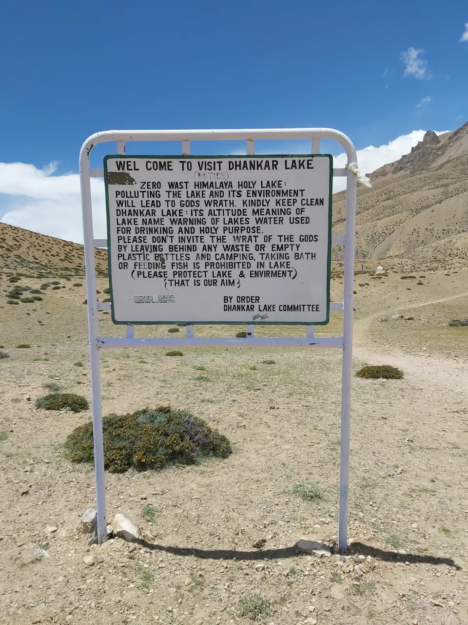 Photo of Dhankar Lake, Dhar Nipti, Himachal Pradesh by Dhruv Sharma