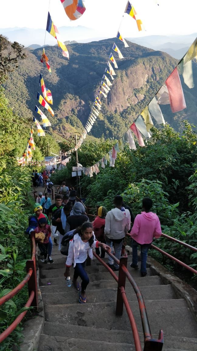Photo of Adam's Peak, Sri Lanka by Neha Jain