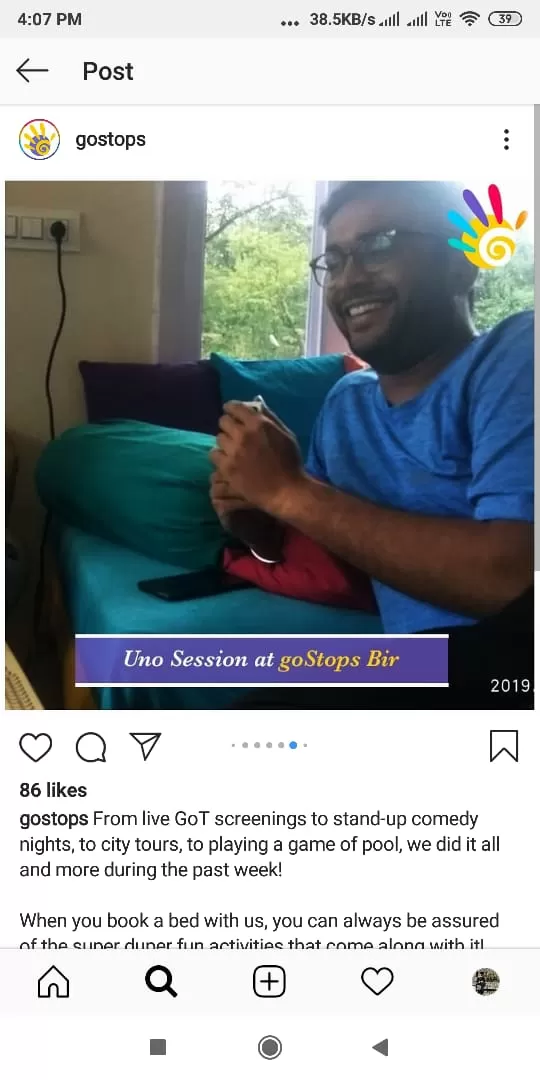 Photo of goStops Bir (Stops Hostel Bir), Bir Colony, Bir, Himachal Pradesh, India by im.amankh