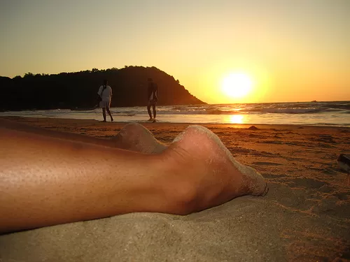 Photo of Kudle Beach, Uttara Kannada, Karnataka, India by Sagnik Basu