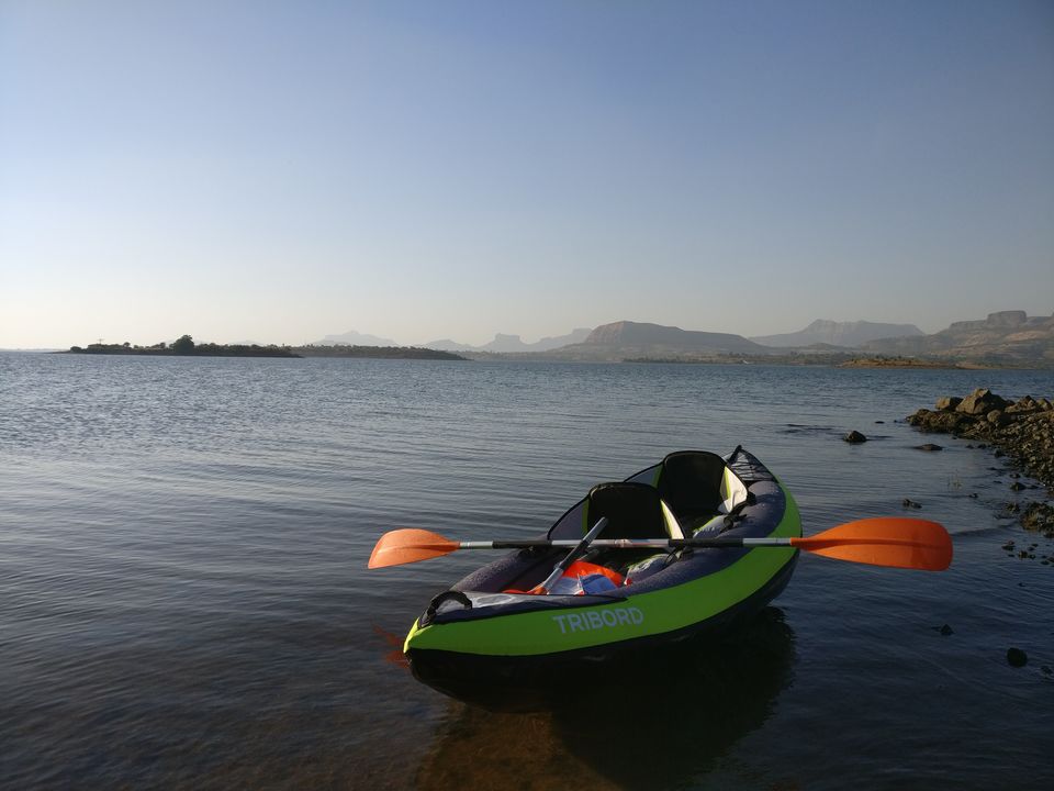 Photo of Kayaking at Upper Vaitarna Dam 4/20 by Pranshu Dubey