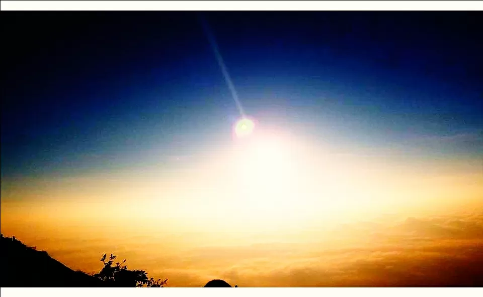 Photo of Escaping in to the clouds@Nandi Hills #viewfromthetop by Aishwariya Roy