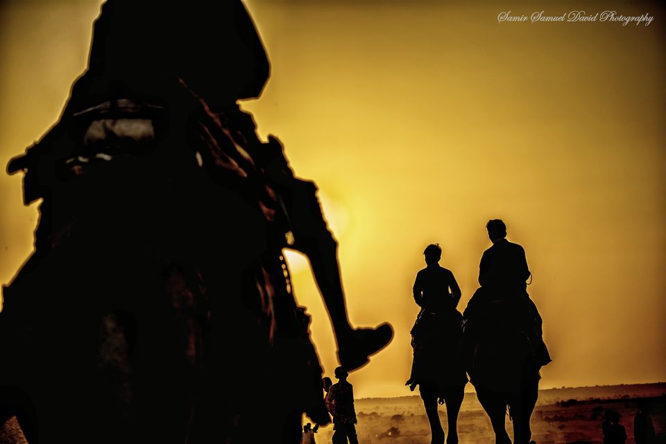 Photo of Sam Sand Dunes Jaisalmer, Sam, Rajasthan, India by Samir Samuel David
