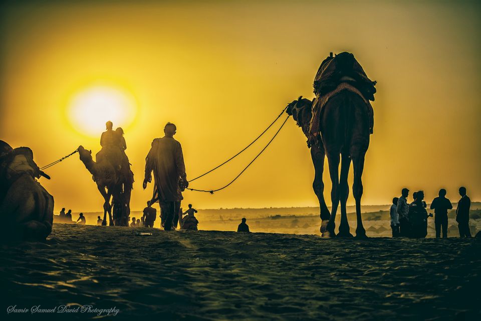 Photo of Sam Sand Dunes Jaisalmer, Sam, Rajasthan, India by Samir Samuel David