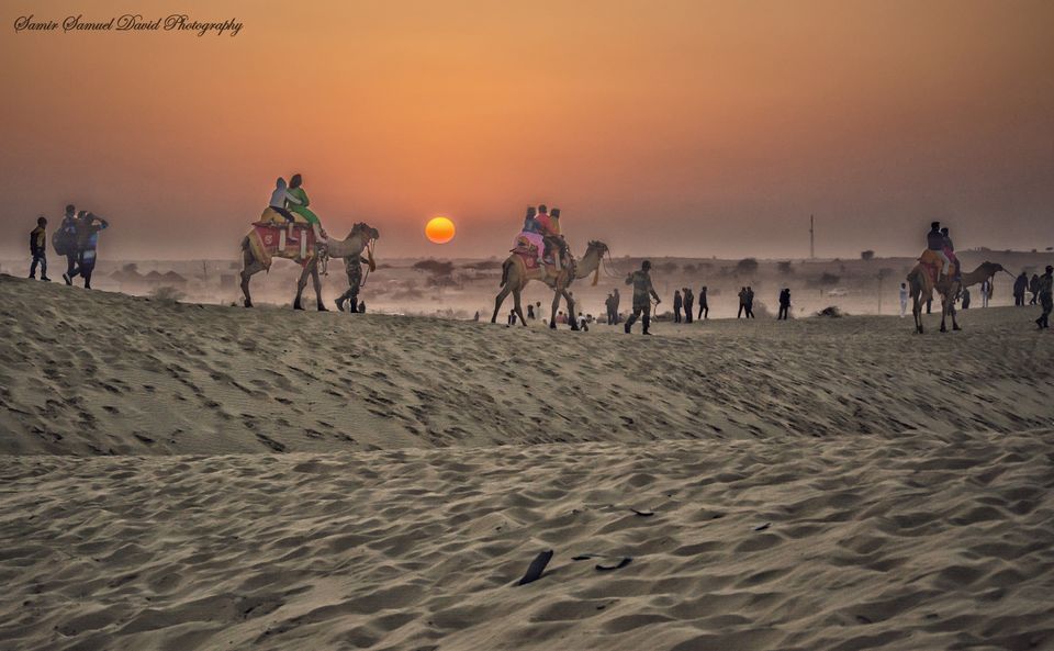 Photo of Sam Sand Dunes Jaisalmer, Sam, Rajasthan, India by Samir Samuel David