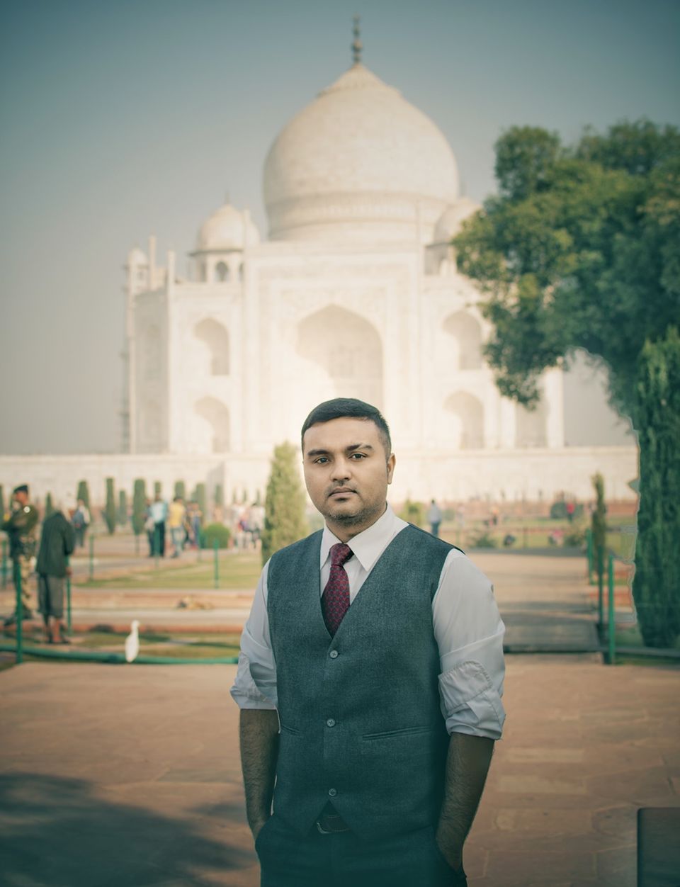 Photo of India's Most Beautiful Place: The Taj Mahal by Samir Samuel David
