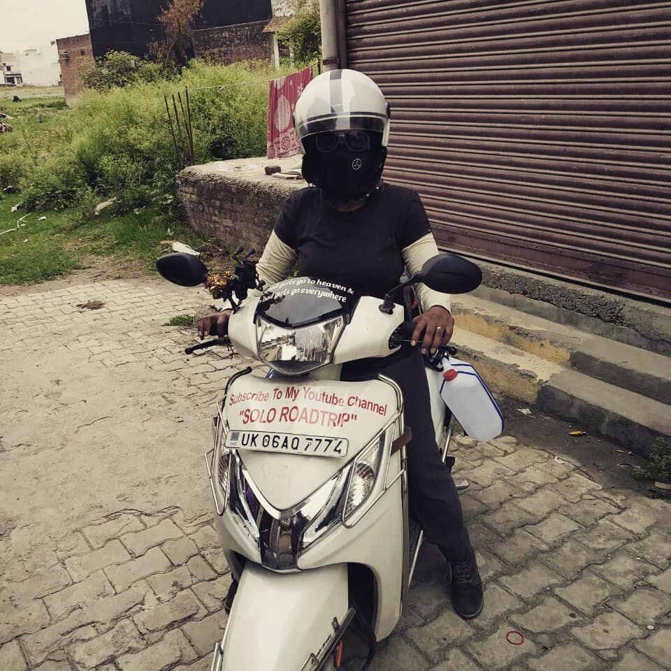 Photo of Leh Ladakh Solo ride from Scooter(Activa). First girl to ride Solo from Scooter to Leh.... 3/3 by Tanuja Verma