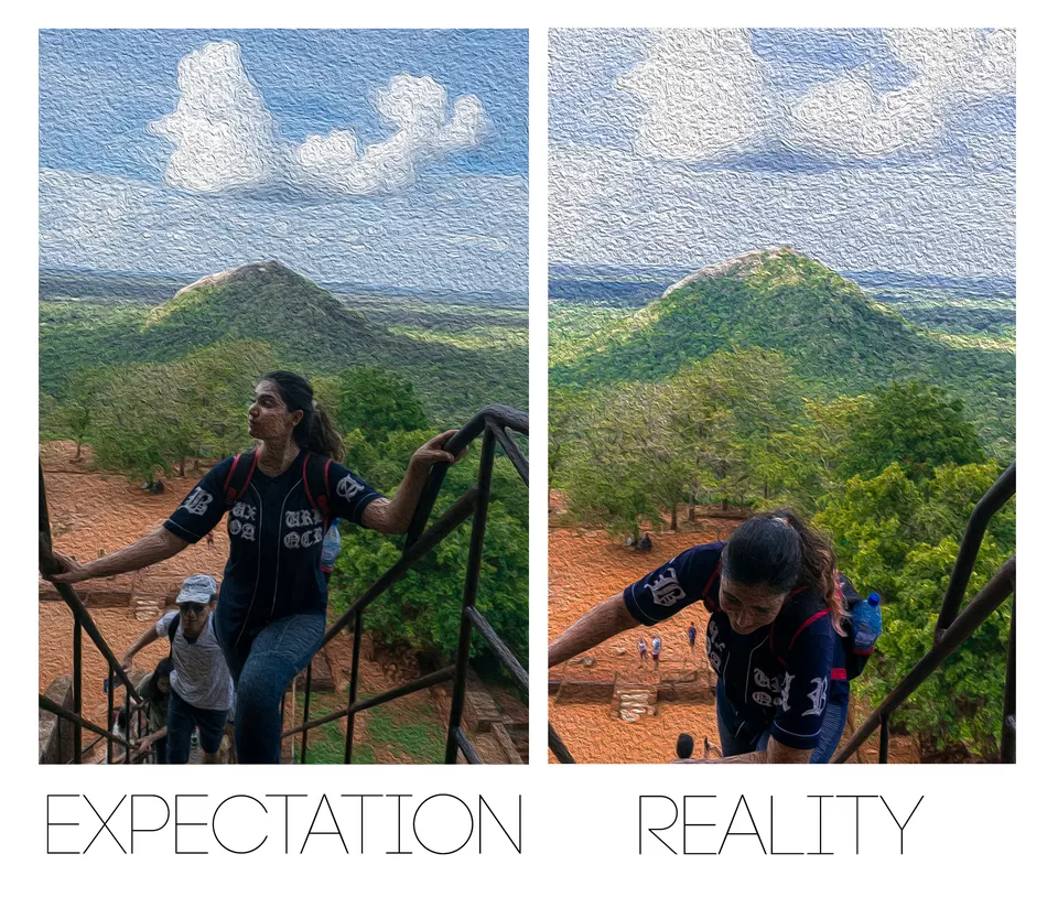 Photo of Sigiriya Rock Fortress, Sri Lanka. by Two Metal Tourists